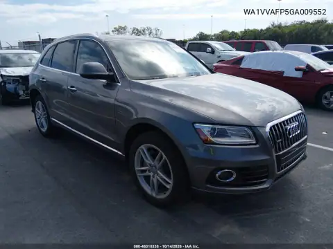 WA1VVAFP5GA009552 — 2016 Audi Q5, Не указано, фото до ремонта