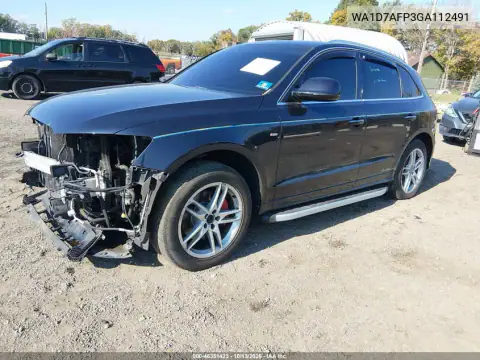 WA1D7AFP3GA112491 — 2016 Audi Q5, фото 3 с аукциона IAAI, Передняя часть
