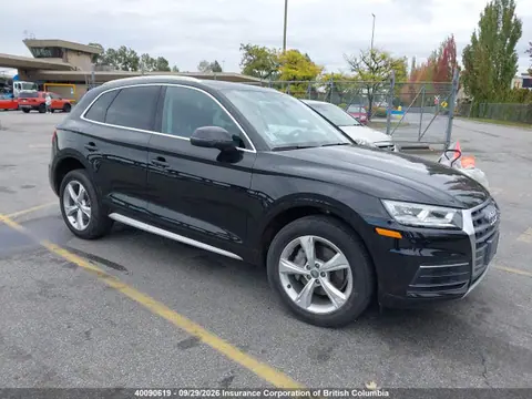 WA1BNAFY1J2035269 — 2018 Audi Q5, Передняя часть слева (Left Front), фото до ремонта