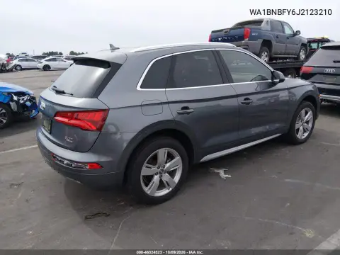 2018 Audi Q5 2.0T Premium/2.0T Tech Premium VIN WA1BNBFY6J2123210 фото 5