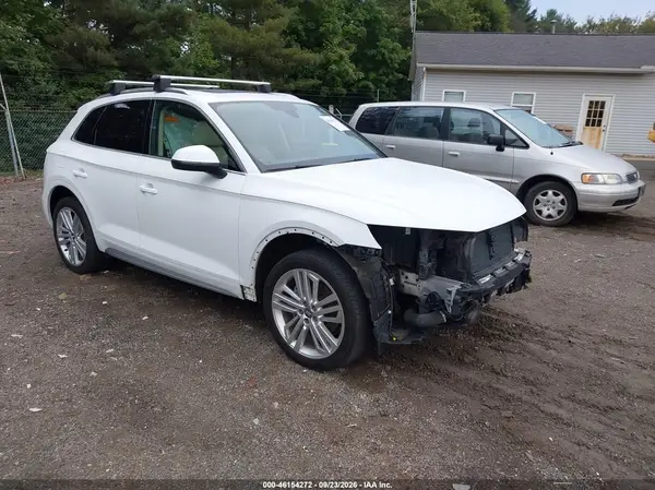 WA1BNAFY7K2078614 — 2019 Audi Q5, Передняя часть (Front End), фото до ремонта