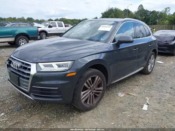 WA1BNAFY1K2118797 — 2019 Audi Q5, фото 2 с аукциона IAAI 08.10.2026, Передняя часть справа