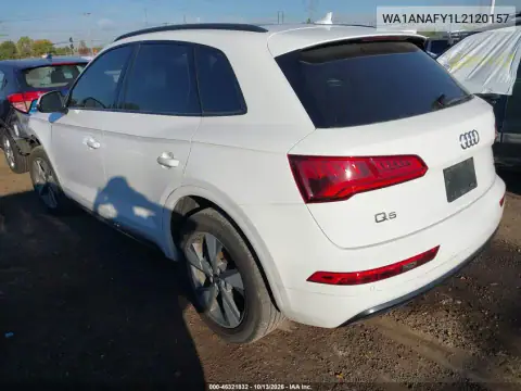 WA1ANAFY1L2120157 — 2020 Audi Q5, фото 4 с аукциона IAAI, Задняя часть