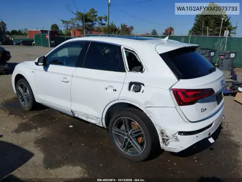 WA1G2AFYXM2073733 — 2021 Audi Q5, фото 4 с аукциона IAAI, Задняя часть