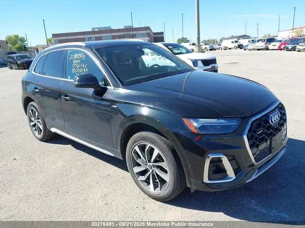 WA1FAAFY2N2032349 — 2022 Audi Q5, Передняя часть (Front), фото до ремонта