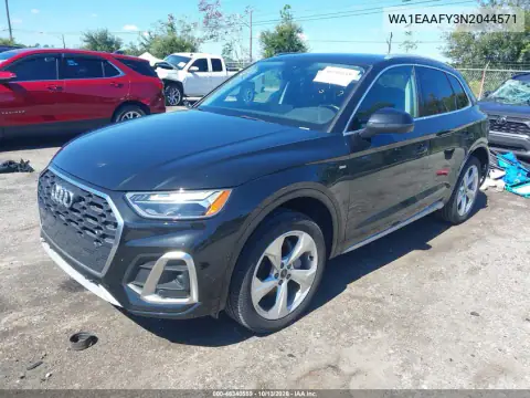 WA1EAAFY3N2044571 — 2022 Audi Q5, фото 3 с аукциона IAAI, Задняя часть