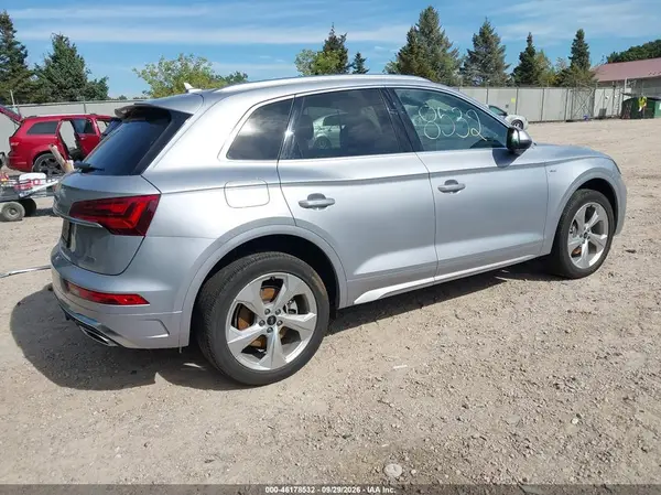 WA1EAAFY2P2055905 — 2023 Audi Q5, фото 4 с аукциона IAAI, Передняя часть справа