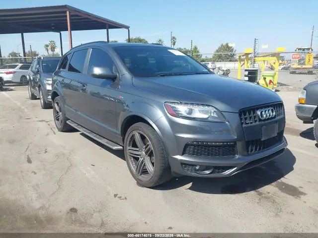 WA1DGAFEXED000989 — 2014 Audi Q7 3.0T S Line Prestige, Естественный износ (Normal Wear & Tear), фото до ремонта