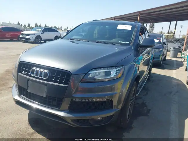 WA1DGAFEXED000989 — 2014 Audi Q7 3.0T S Line Prestige, фото 2 с аукциона IAAI 06.10.2026, Естественный износ