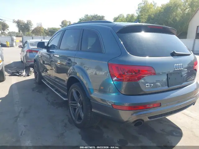 WA1DGAFEXED000989 — 2014 Audi Q7 3.0T S Line Prestige, фото 3 с аукциона IAAI 06.10.2026, Естественный износ