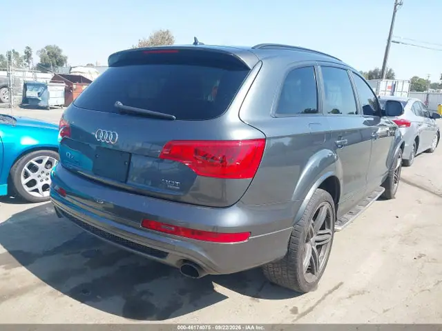 WA1DGAFEXED000989 — 2014 Audi Q7 3.0T S Line Prestige, фото 4 с аукциона IAAI 06.10.2026, Естественный износ