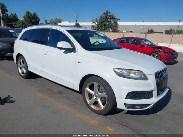 2014 Audi Q7 3.0t S Line Prestige VIN WA1DGAFE3ED007198 фото 1