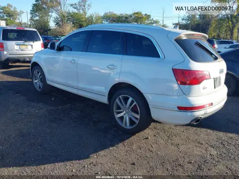 2013 Audi Q7 3.0T Premium VIN WA1LGAFEXDD000971 фото 3