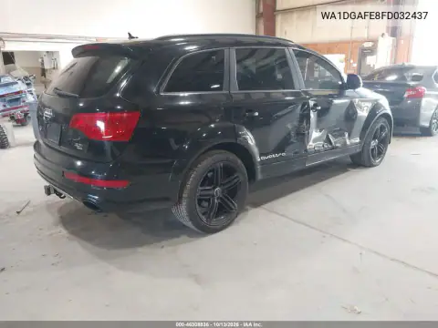 2015 Audi Q7 3.0T S Line Prestige VIN WA1DGAFE8FD032437 фото 5