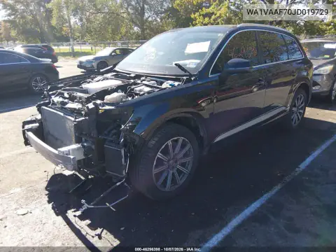 2018 Audi Q7 3.0T Premium VIN WA1VAAF70JD019729 фото 3
