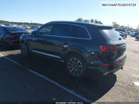 2018 Audi Q7 3.0T Premium VIN WA1VAAF70JD019729 фото 4