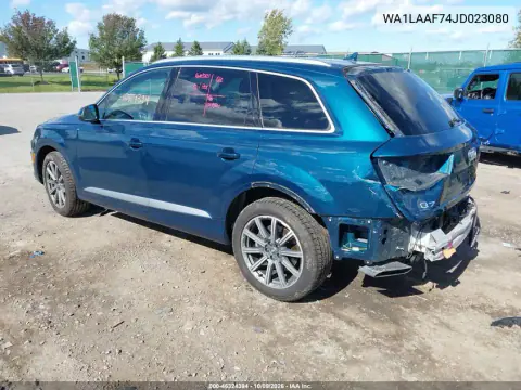 2018 Audi Q7 3.0T Premium VIN WA1LAAF74JD023080 фото 4