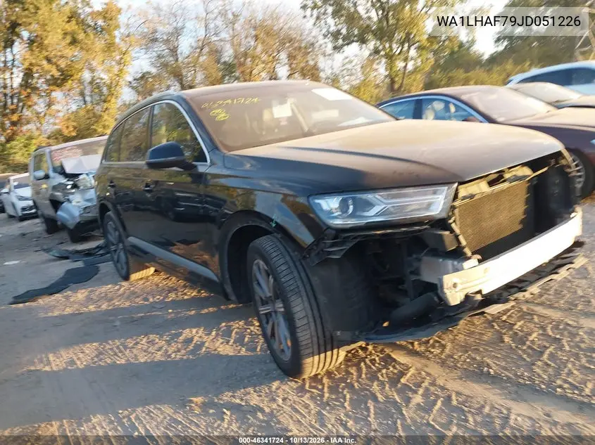 2018 Audi Q7 2.0T Premium VIN WA1LHAF79JD051226 фото 2
