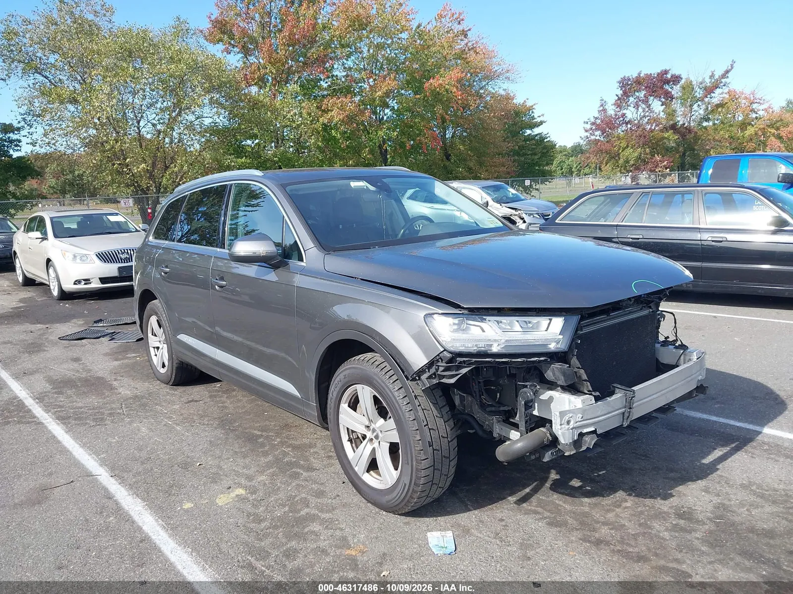 2019 Audi Q7 45 Premium VIN WA1LHAF70KD018276 фото 2