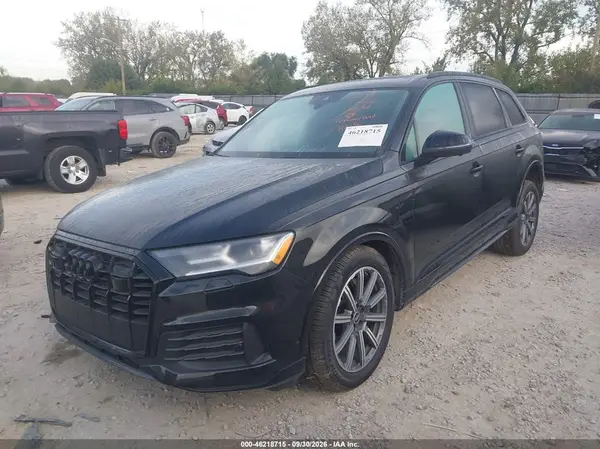 WA1LJBF7XND006859 — 2022 Audi Q7, фото 2 с аукциона IAAI, Передняя часть справа