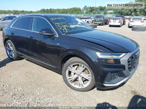WA1DVAF15KD004298 — 2019 Audi Q8, Наводнение, фото до ремонта