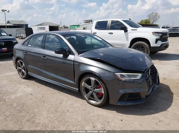 WAUB1GFF2KA092362 — 2019 Audi S3, Передняя часть (Front End), фото до ремонта