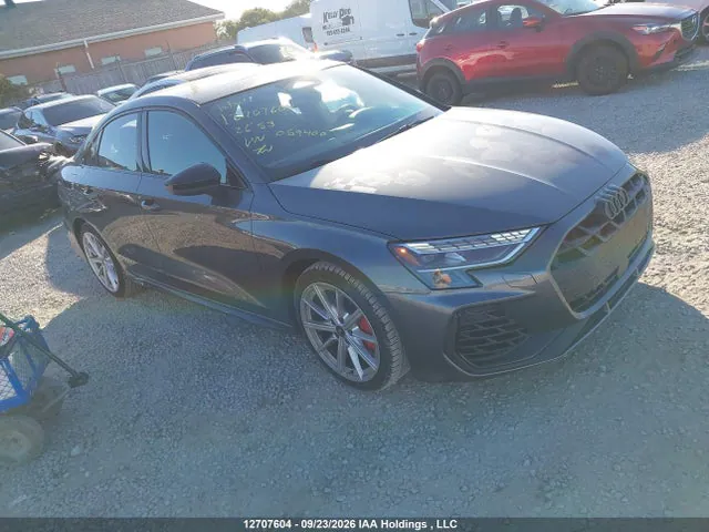 2026 Audi S3 VIN WAUG5CGY0TA059400 фото 1
