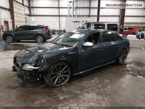 WAUMGBFL0BA072546 — 2011 Audi S4, фото 3 с аукциона IAAI, Передняя часть