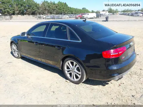 2013 Audi S4 3.0T Premium Plus VIN WAUDGAFL4DA096894 фото 4