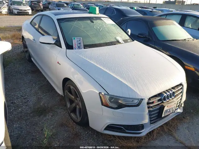 WAUCGAFR9FA045829 — 2015 Audi S5 3.0T Premium Plus, Передняя часть слева (Left Front), фото до ремонта