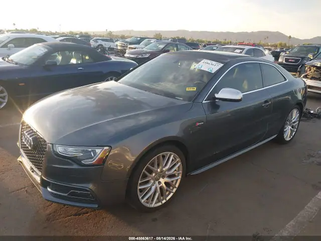 WAUVGAFR0FA047395 — 2015 Audi S5 3.0T Premium Plus, фото 2 с аукциона IAAI 13.10.2026, Подтопление