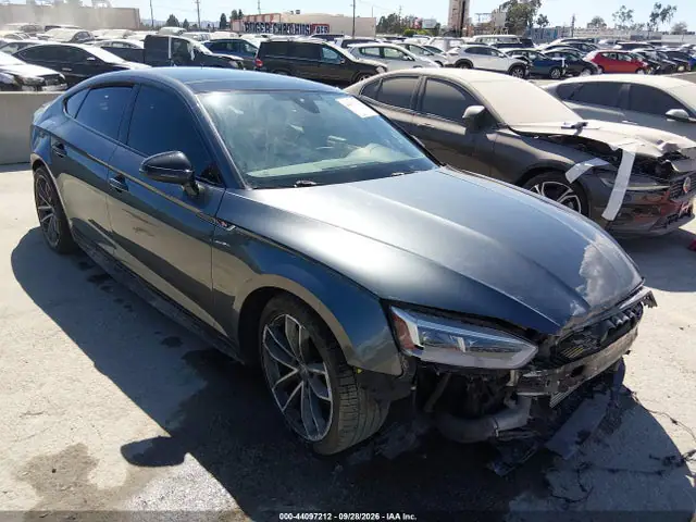 WAUB4CF51JA110064 — 2018 Audi S5 3.0T Premium Plus, Передняя часть (Front End), фото до ремонта