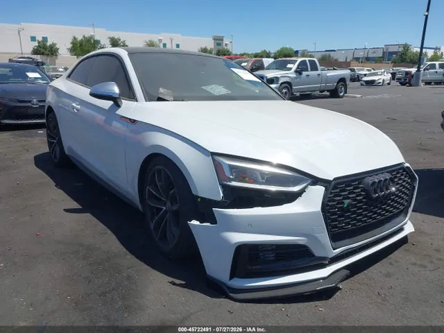 2018 Audi S5 3.0t Premium Plus VIN WAUP4AF57JA021528 фото 1