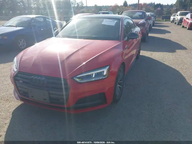 WAUP4AF50JA001735 — 2018 Audi S5 3.0T Premium Plus, фото 2 с аукциона IAAI 14.10.2026, Задняя часть