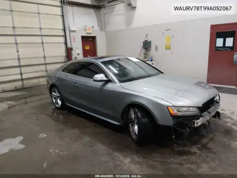 WAURV78T99A052067 — 2009 Audi S5, Передняя часть, фото до ремонта