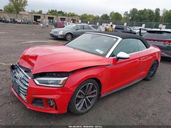 WAU24GF57JN000135 — 2018 Audi S5, фото 2 с аукциона IAAI, Передняя часть