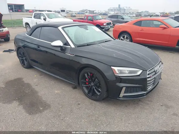 WAUY4GF56JN006387 — 2018 Audi S5, Левый бок (Left Side), фото до ремонта