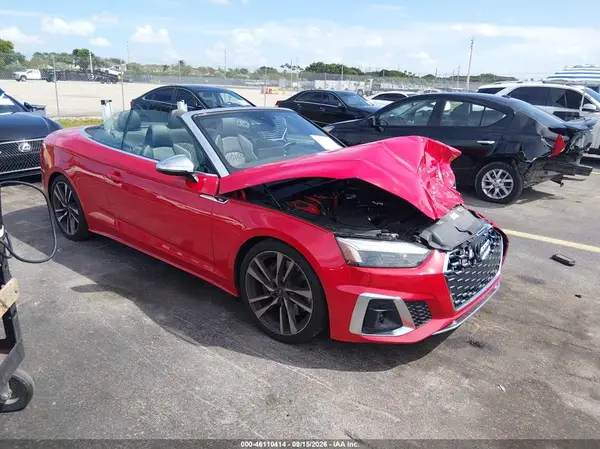 WAU24GF59NN004760 — 2022 Audi S5, Передняя часть (Front End), фото до ремонта