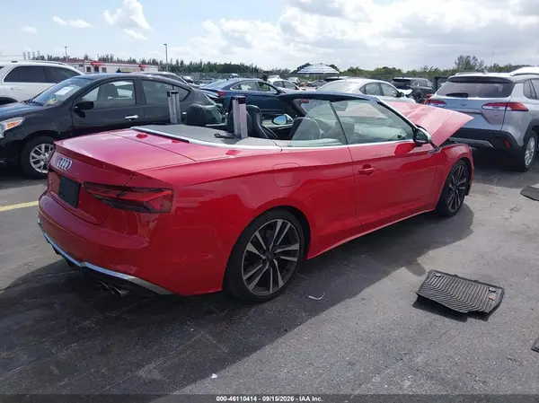 WAU24GF59NN004760 — 2022 Audi S5, фото 4 с аукциона IAAI 14.10.2026, Передняя часть