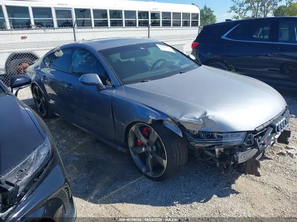 WAU2FAFCXHN113206 — 2017 Audi S7, Передняя часть (Front End), фото до ремонта