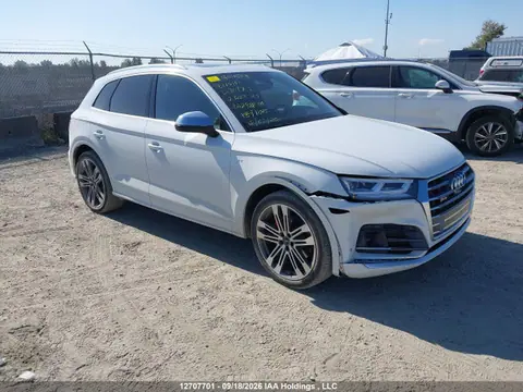 WA1C4AFY8J2165153 — 2018 Audi SQ5 3.0T Technik, Передняя часть (Front), фото до ремонта