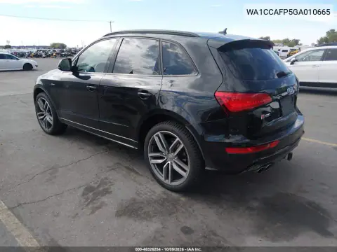 2016 Audi Sq5 3.0T Premium Plus VIN WA1CCAFP5GA010665 фото 4