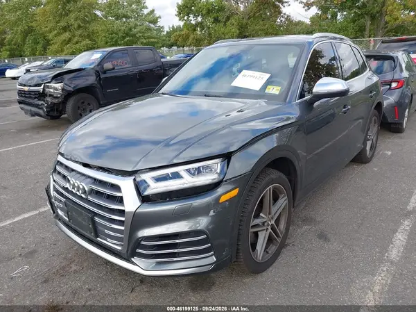 WA1B4AFY1K2029850 — 2019 Audi SQ5, фото 2 с аукциона IAAI, Передняя часть