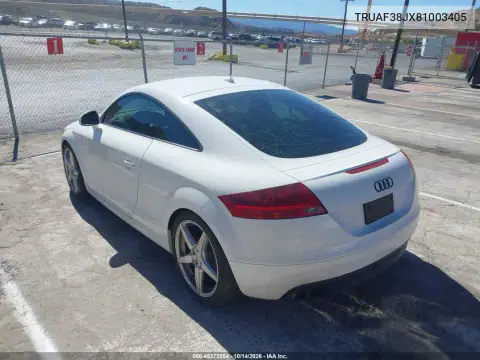 TRUAF38JX81003405 — 2008 Audi TT, фото 4 с аукциона IAAI, Передняя часть справа