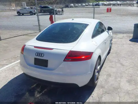TRUAF38JX81003405 — 2008 Audi TT, фото 5 с аукциона IAAI, Передняя часть справа