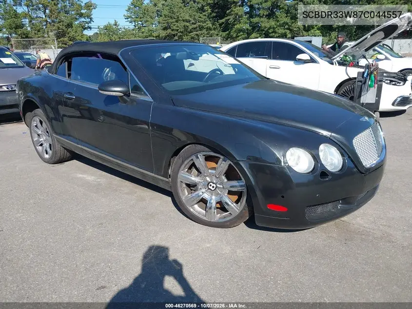 2007 Bentley Continental Gtc VIN SCBDR33W87C044557 фото 1