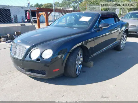 2007 Bentley Continental Gtc VIN SCBDR33W87C044557 фото 2