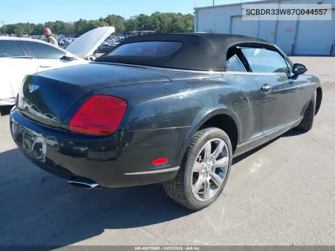 2007 Bentley Continental Gtc VIN SCBDR33W87C044557 фото 4