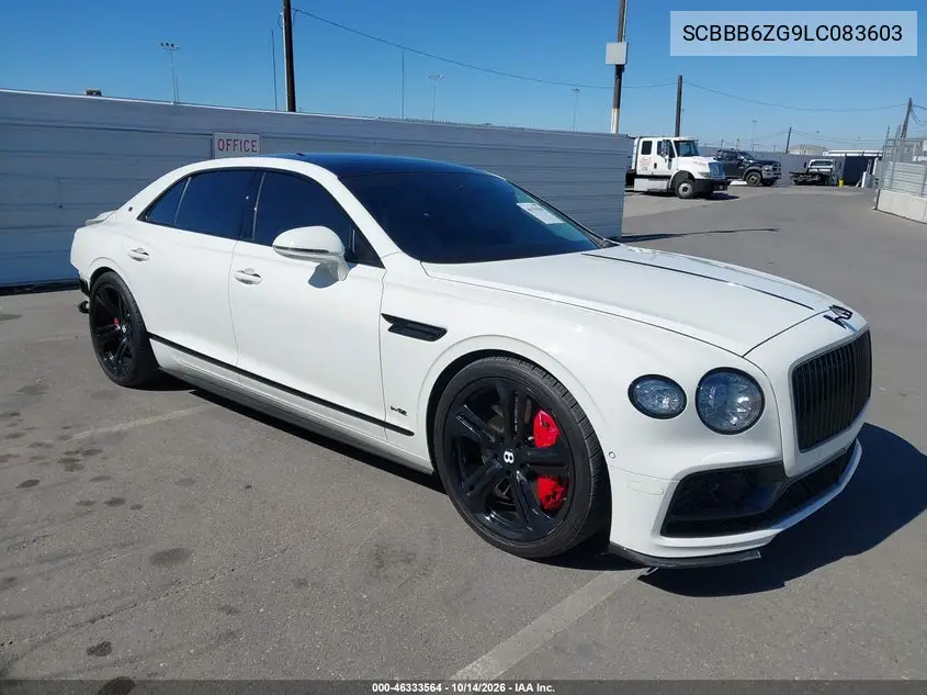 SCBBB6ZG9LC083603 — 2020 Bentley Flying SPUR, фото 2 с аукциона IAAI, Задняя часть
