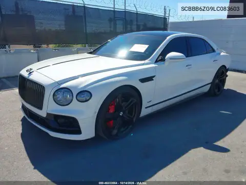 SCBBB6ZG9LC083603 — 2020 Bentley Flying SPUR, фото 3 с аукциона IAAI, Задняя часть